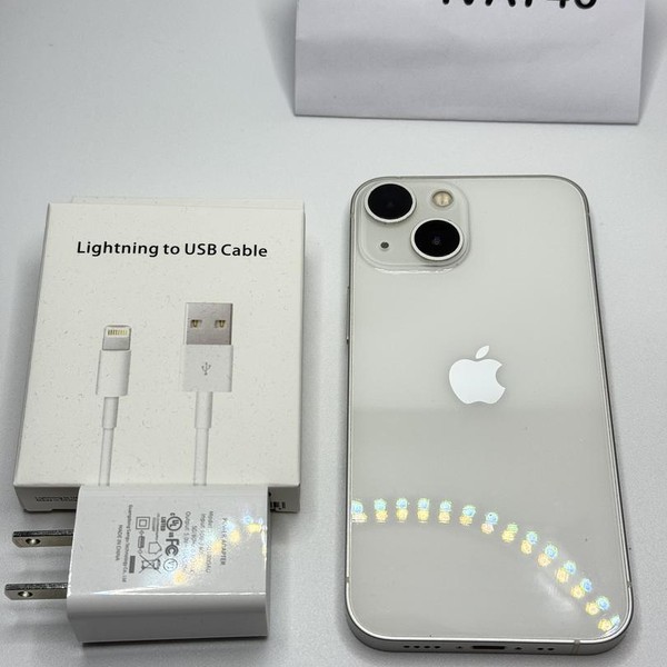 Apple iPhone 13 Mini - Unlocked, 256 GB, Starlight, A2481