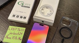 Mint
													Apple iPhone 15 Pro Max - Unlocked, Natural, 256 GB, A2849, photo 1 of 8