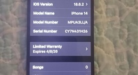 Good
													Apple iPhone 14 - Cricket, Midnight, 128 GB, A2649, photo 1 of 3