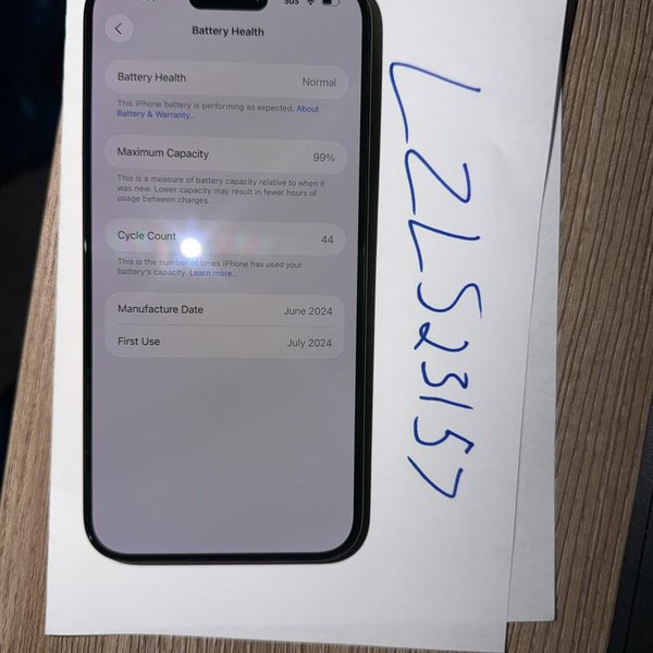 Apple iPhone 15 Pro Max - Spectrum, 512 GB, Black, A2849