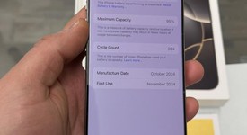 Good
													Apple iPhone 16 Pro - Unlocked, Natural, 512 GB, A3083, photo 4 of 8