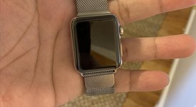 Good
													Apple Watch Series 3 42mm - Verizon, Silver, A1861, Stainless, photo 3 of 5