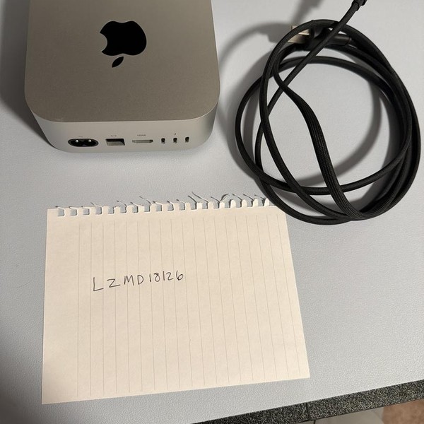 Mac Mini 2024 - 256 GB, 16 GB, Apple M4