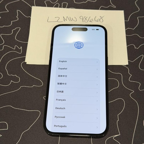 Apple iPhone 14 Pro - Unlocked, 128 GB, Black, A2650