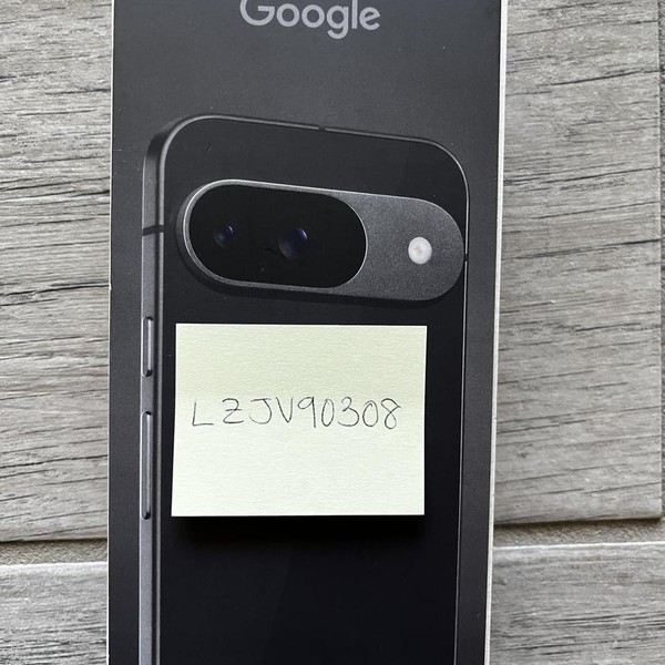 Google Pixel 9 - Verizon, 128 GB, Obsidian, 12 GB, G2YBB
