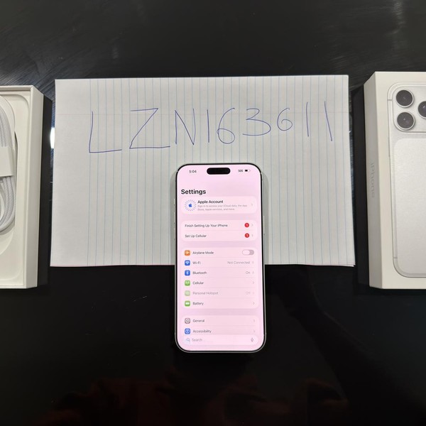 Apple iPhone 17 Pro Max - Unlocked, 256 GB, Silver, A3257