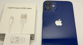 Good
													Apple iPhone 12 Mini - Unlocked, Blue, 128 GB, A2176, photo 4 of 5