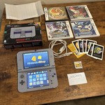 Mint New Nintendo 3DS XL - 4 GB, Grey, Super Nintendo Edition