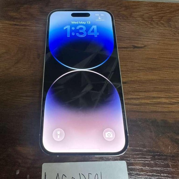 Apple iPhone 14 Pro - Unlocked, 128 GB, Silver, A2650