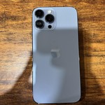Good Apple iPhone 13 Pro Max - Unlocked, 128 GB, Sierra Blue, A2484