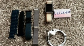 Fair
													Apple Watch SE 1st Gen 44mm - Silver, A2352 - GPS, Aluminum, photo 1 of 5