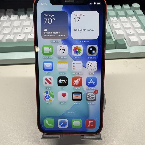 Apple iPhone 12 Mini - Unlocked, 64 GB, Red, A2176