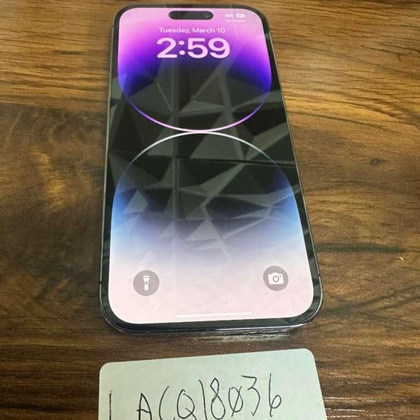 Apple iPhone 14 Pro - Unlocked, 128 GB, Purple, A2650