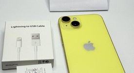 Good
													Apple iPhone 14 - Unlocked, Yellow, 256 GB, A2649, photo 4 of 5
