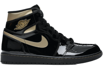 Jordan 1 Retro High Black Metallic Gold (2020) for sale