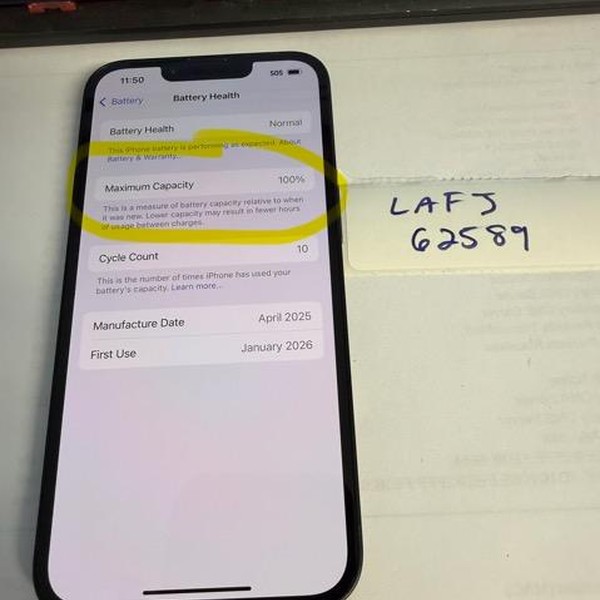 Apple iPhone 16e - Unlocked, 128 GB, Black, A3212