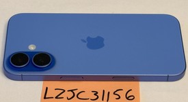 Mint
													Apple iPhone 16 - Unlocked, Ultramarine, 128 GB, A3081, photo 2 of 8