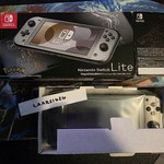 New Nintendo Switch Lite - Gray, Dialga & Palkia Edition