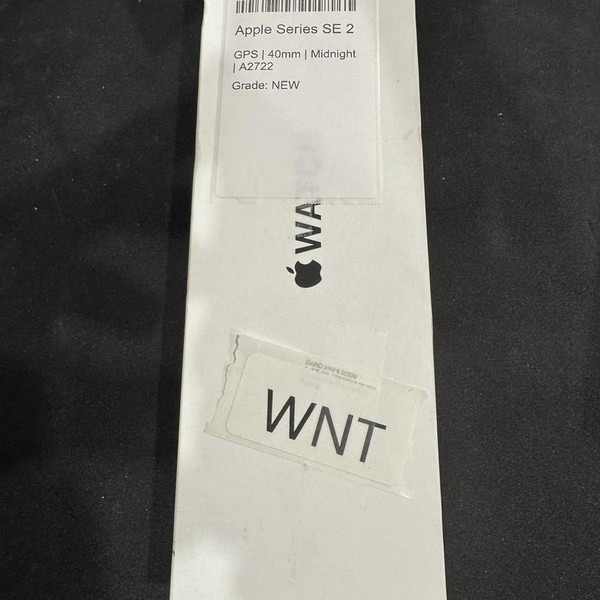 Apple Watch SE 2nd Gen 40mm - Midnight, A2722 - GPS, Aluminum