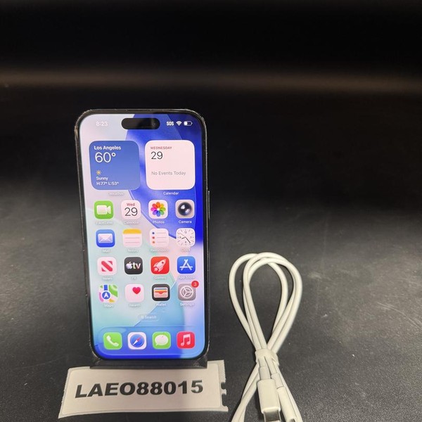 Apple iPhone 15 - Unlocked, 128 GB, Black, A2846