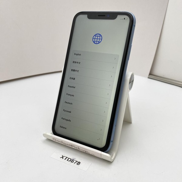 Apple iPhone Xr - Unlocked, 64 GB, Blue, A1984
