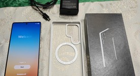 Good
													Samsung Galaxy S25 Ultra - Unlocked, Silverblue, 512 GB, 12 GB, SM-S938U1, photo 1 of 11