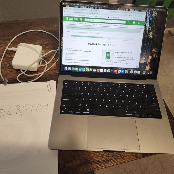 MacBook Pro 2021 - 14 inch - 512 GB, Silver, 32 GB, Apple M1 Pro 8-core