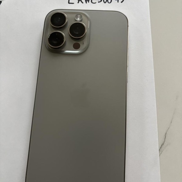 Apple iPhone 16 Pro Max - Unlocked, 256 GB, Natural, A3084