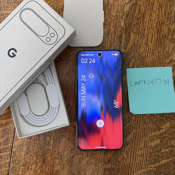 Google Pixel 10 Pro XL - Unlocked, 256 GB, Obsidian, GUL82