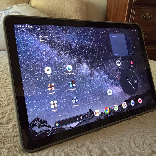 Google Pixel Tablet 11 inch - Wi-Fi, 256 GB, Hazel, 8 GB, Includes Dock