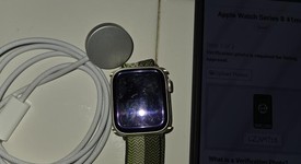 Good
													Apple Watch Series 8 41mm - Unlocked, Starlight, A2772 - Cellular, Aluminum, photo 5 of 5