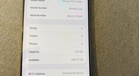 Good
													Apple iPhone 16 Pro Max - Unlocked, Natural, 512 GB, A3084, photo 1 of 8