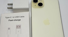 Good
													Apple iPhone 15 Plus - Unlocked, Yellow, 256 GB, A2847, photo 2 of 6