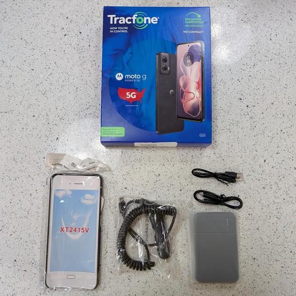Moto G Power 5G 2024 - TracFone, 128 GB, Black, 8 GB