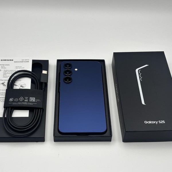 Samsung Galaxy S25 - AT&T, 128 GB, Navy Blue, 12 GB, SM-S931U