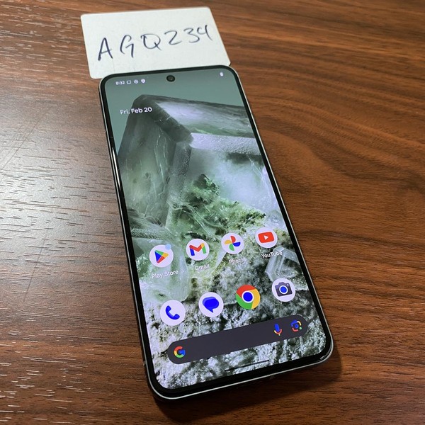 Google Pixel 8 - Unlocked, 128 GB, Hazel, 8 GB, G9BQD, Sub-6 5G