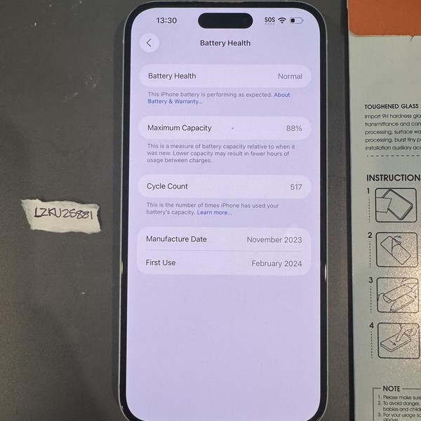 Apple iPhone 15 Plus - Unlocked, 128 GB, Green, A2847