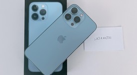 Mint
													Apple iPhone 13 Pro - Unlocked, Sierra Blue, 256 GB, A2483, photo 3 of 8