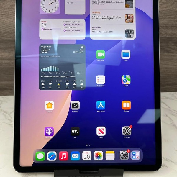 Apple iPad Pro 12.9 inch 5th Gen 2021 - Wi-Fi, 128 GB, Gray