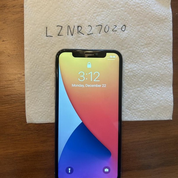 Apple iPhone X - Unlocked, 64 GB, Silver, A1865