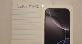 New
													Apple iPhone 16 Pro - Unlocked, Black, 128 GB, A3083, photo 3 of 3