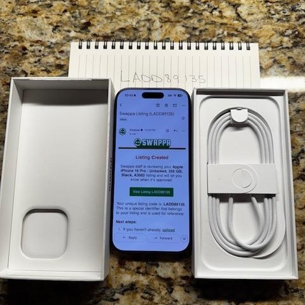 Apple iPhone 16 Pro - Unlocked, 256 GB, Black, A3083