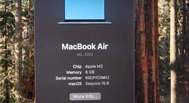 Good
													MacBook Air 2022 - 13" - Apple M2, Midnight, 256 GB, 8 GB, photo 5 of 5