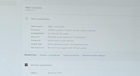 Good
													Microsoft Surface Pro 7 - I7, Platinum, 256 GB, 16 GB, photo 3 of 7