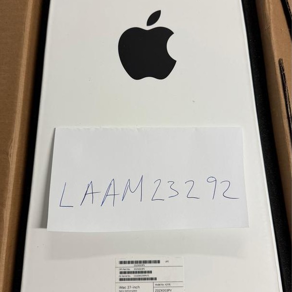 iMac 2020 27 inch Retina 5K - 512 GB, 32 GB, Intel Core i9