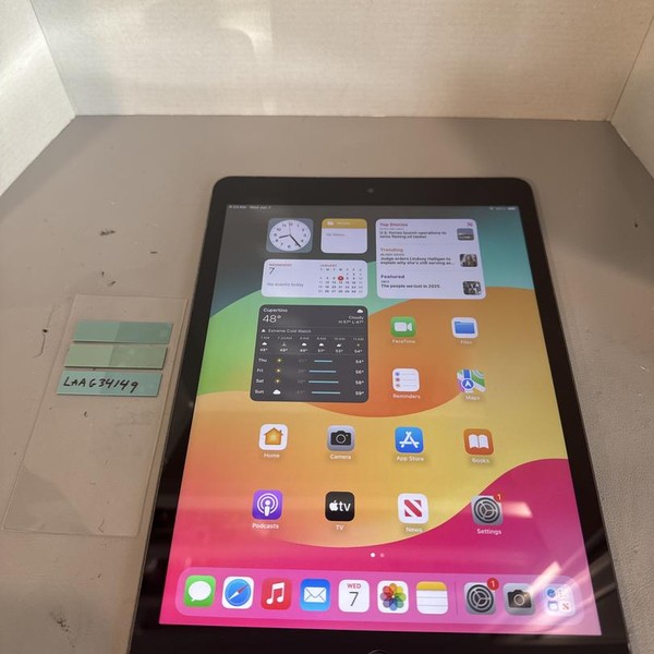 Apple iPad 9th Gen - Wi-Fi, 64 GB, Gray, A2602