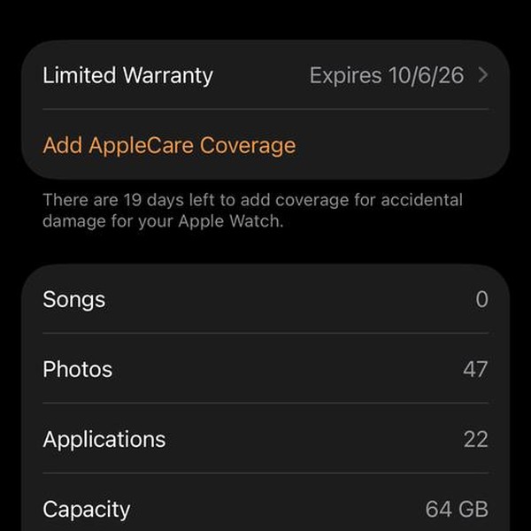 Apple Watch Series 10 46mm - Black, A2999 - GPS, Aluminum