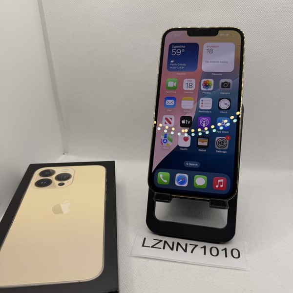 Apple iPhone 13 Pro - Unlocked, 128 GB, Gold, A2483