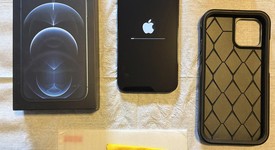 Good
													Apple iPhone 12 Pro - Unlocked, Pacific Blue, 128 GB, A2341, photo 1 of 5