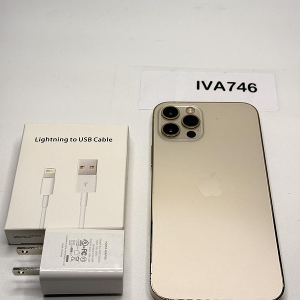 Apple iPhone 12 Pro - Unlocked, Gold, 128 GB, A2341